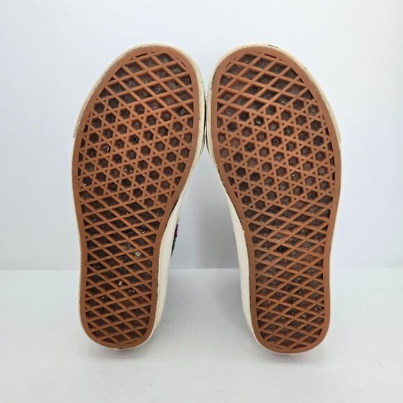 Vans | SK8-Hi Boho hunter green patchwork granola hi-top sneakers | WMS 6 - Picture 10 of 10